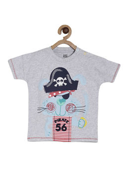 MINI KLUB - Boys Grey Marl T-Shirt