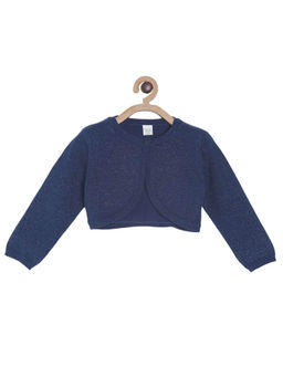 MINI KLUB - Girls Navy Shrug