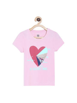 MINI KLUB - Girls Pink Knit Top