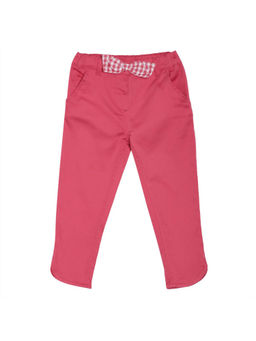 MINI KLUB - Girls Pink Woven Trouser