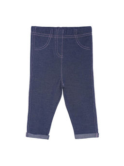 MINI KLUB - Girls Blue Knit Jeggings
