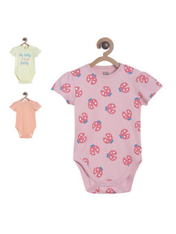 MINI KLUB - Girls Multi Body Suit (Pack of 3)