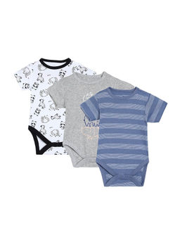 MINI KLUB - Boys Multi Body Suit (Pack of 3)