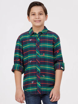 Kate & Oscar - Boys Long Sleeve with All Over Embroidery