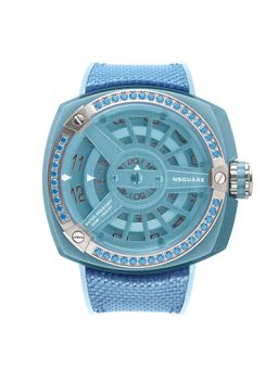 NSQUARE - Sweetie Quartz Swarovski Crystal Round Dial Womens Watch G0369-N19.11 (M)