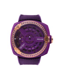 NSQUARE - Sweetie Quartz Swarovski Crystal Round Dial Womens Watch G0369-N19.5 (M)