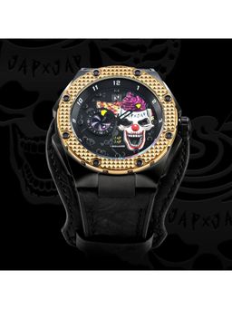 NSQUARE - Jap Jap Automatic Multifunction Round Dial Mens Watch G0471-N42.1 Black (M)