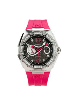 NSQUARE - Snakequeen 39 mm Swarovski Crystal Round Dial Womens Watch L0472-N48.5 (M)