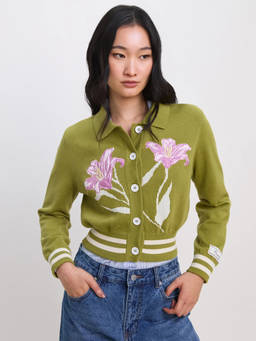 Pomelo - Lily Cardigan - Olive