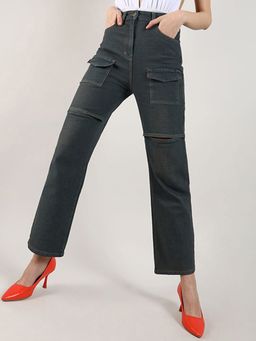 PINACOLADA - Blue Straight Fit Denim Jeans