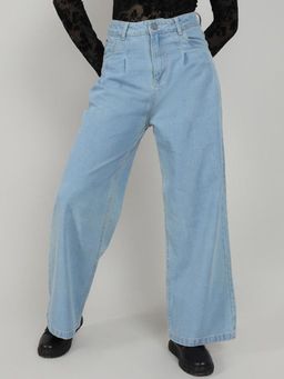 PINACOLADA - Blue Straight Fit Denim Jeans