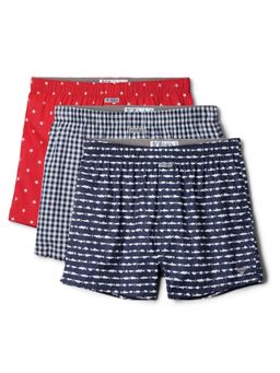 Columbia - Mens Multi Pfg Printed Woven Boxer - Multi-Color (Pack of 3)