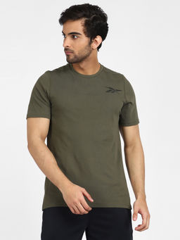 Reebok - Ts Speedwick Graphic Tee Green Training T-shirt