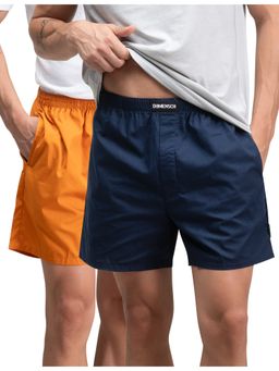 DaMENSCH - Breeze Ultra-Light Solid Cotton Boxers Shorts (Pack of 2)
