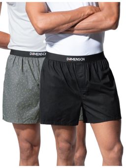 DaMENSCH - Breeze Ultra-Light Printed Cotton Inner Boxers (Pack of 2)