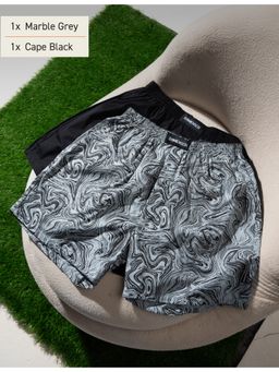 DaMENSCH - Breeze Ultra-Light Printed Cotton Boxers Shorts (Pack of 2)
