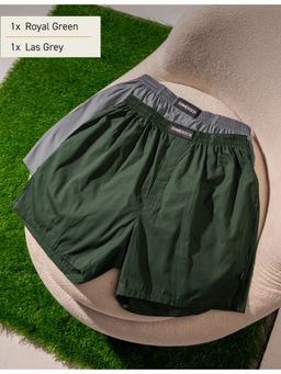 DaMENSCH - Breeze Ultra-Light Solid Cotton Boxers Shorts (Pack of 2)