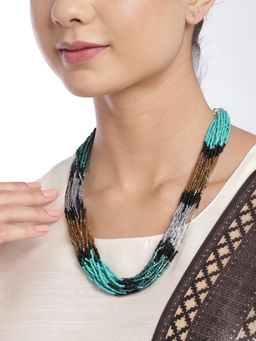 RICHEERA - Multicolour Beaded Necklace