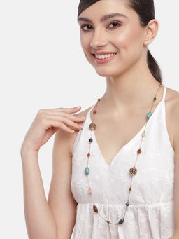 RICHEERA - Multicolor Gold-Plated Necklace