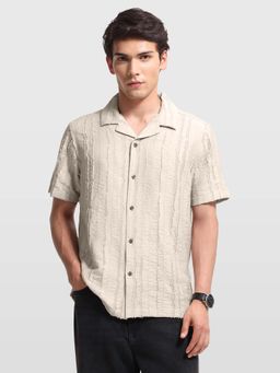 Arrow Newyork - Men's Dobby Relaxed Fit Shirt