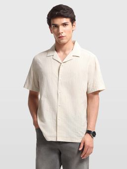 Arrow Newyork - Men's Dobby Relaxed Fit Shirt