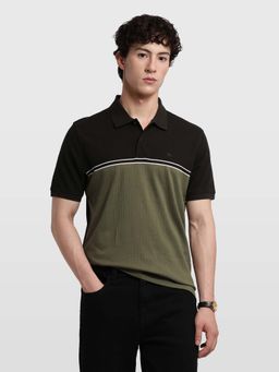 Arrow - Men's Colourblocked Regular Fit Polo T-Shirt