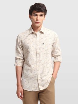 Arrow Sports - Men's Floral Printed Knitted Shirt