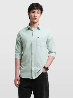 Arrow Sports - Men's Textured Slim Fit Textured Shirt