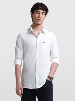 Arrow Sports - Men's Textured Slim Fit Textured Shirt