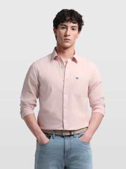 Arrow Sports - Men's Sage and Sun Solid Slim Fit Shirt
