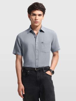 Arrow Sports - Men's Solid Regular Fit Shirt