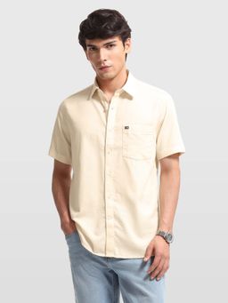 Arrow Sports - Men's Solid Regular Fit Shirt