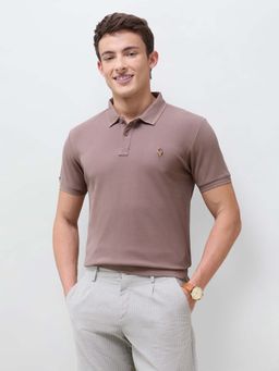 U.S. Polo Assn. Denim Co. - Men's Solid Slim Fit Polo T-Shirt