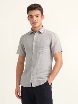 U.S. POLO ASSN. - Men's Solid Regular Fit Shirt
