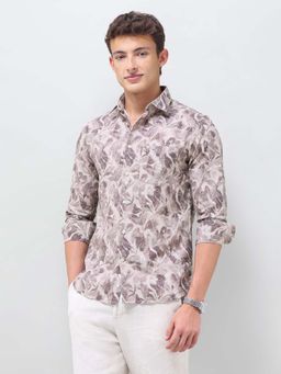 U.S. POLO ASSN. - Men's Tropical Printed Regular Fit Shirt