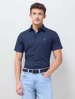 U.S. POLO ASSN. - Men's Printed Regular Fit Shirt