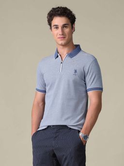U.S. POLO ASSN. - Men's Regular Fit Heathered Polo T-Shirt