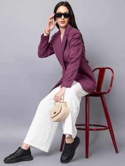 CHKOKKO - Single Breasted Wool Overcoat