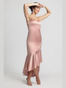 JULO - Rose Gold Maxi Dress
