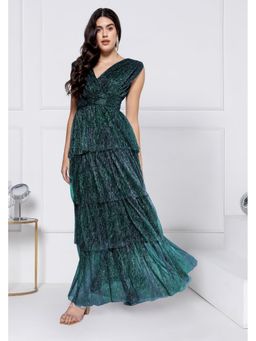 JULO - Sapphire Teal Soiree Maxi Dress