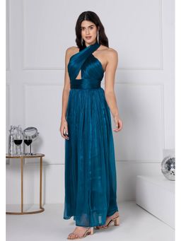 JULO - Teal Blue Elegante Gown