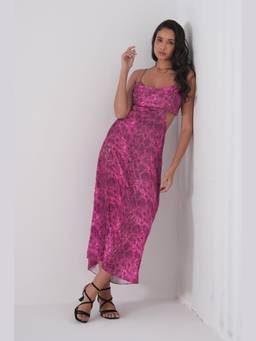 PERINI - The Pink Satin Dress