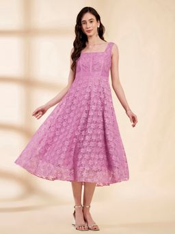 JUSTIN WHYTE - Corset Lace Dress