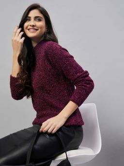 Club York - Pink High Neck Sweater