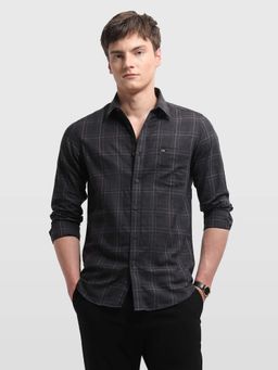 Arrow Sports - Men Brown Cotton Checks Shirt