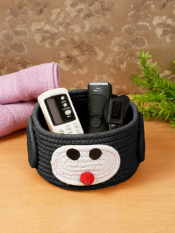 FABINALIV - Black Cartoon Design Multipurpose Foldable Organiser