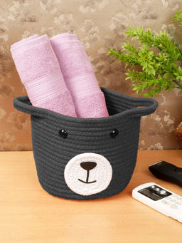 FABINALIV - Black Cartoon Design Multipurpose Foldable Organiser