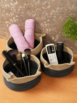 FABINALIV - Beige Solid Multipurpose Organiser