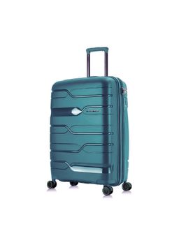 Nasher Miles - Paris Hard-Sided Polypropylene Dark Green Trolley Bag