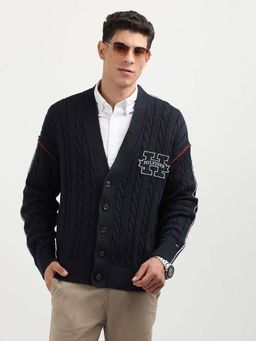 Tommy Hilfiger - Rwb Contrast Cable Sweater
